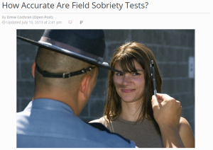 How Accurate Are Field Sobriety test